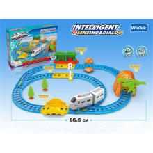 Intelligent Toy B/O Railway Train Toys with Sound (H6964140)